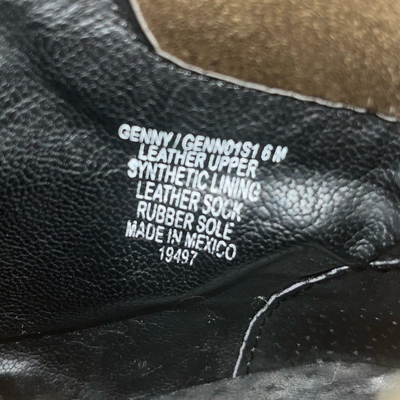 Steve Madden Women army green/ brown boots - Picture 3 of 5